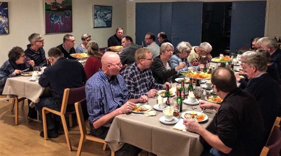 Middage til generalforsamlingen Valgmeninghedens hus i Holstebro 2017